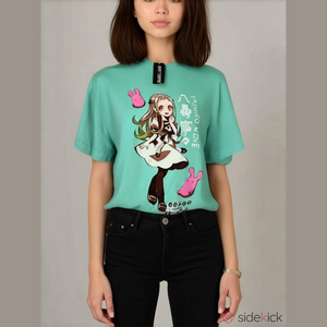 NWT size L mint coloured hot topic toilet-bound hanako-kun nene mokke tee